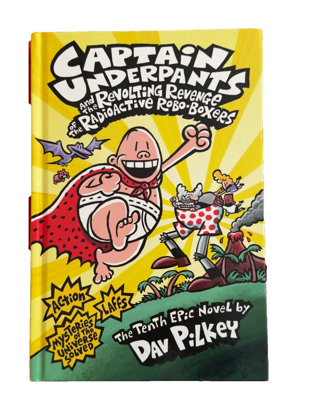 Captain Underpants By Dav Pilkey - Hardcover Book Set